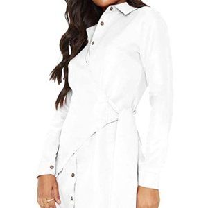 White Shirt Dress